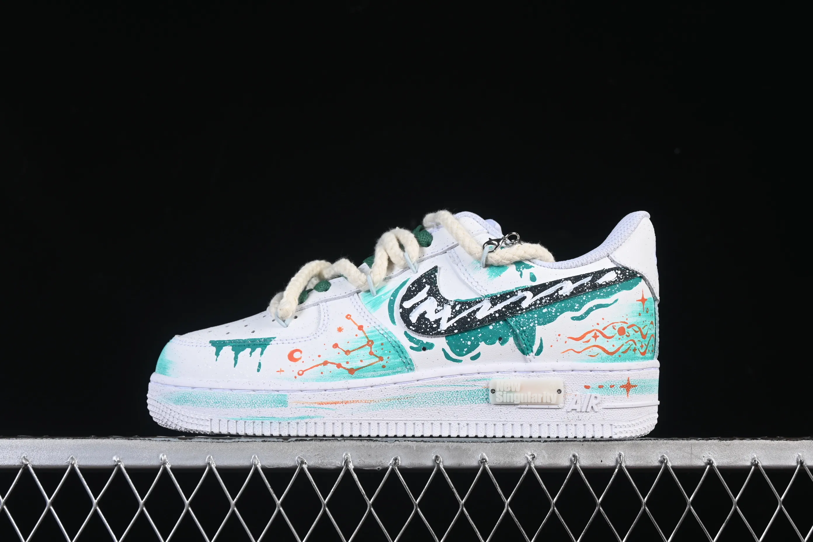 All categories Nk Air Force 1 Air Force series Nk Air Force 1 Low Air Force low top Nike Air Force 1'07 Low "Aquarius" Hand-painted graffiti Twelve constellations series Taurus Air Force One low-top casual sneakers Constellation 120-218